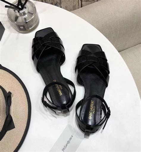 ysl tribute flat sandals replica|saint laurent tribute flat sandals.